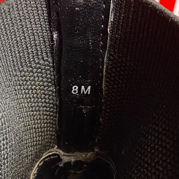 Guess Arsan Chunky Knit Ankle Boots Womens 8 Black Sock Boot Y2K Grungecore Chic - Picture 6 of 9